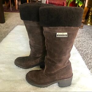Vintage Diadora Suede Leather Boots NWOT size 7